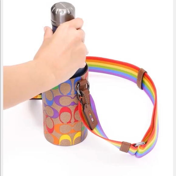 New Coach Water Bottle Crossbody - Picture 6 of 8